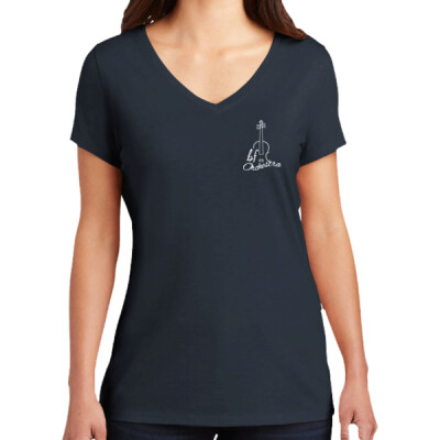 Ladies District V-Neck Orchestra Shirt Thumbnail
